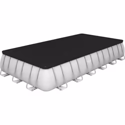 Bestway 24ft x 12ft Power Steel Above Ground Pool, Filter and Ladder