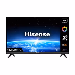 Hisense 32A4BGTUK, 81.3 cm (32"), 1366 x 768 pixels, LED, Smart TV, Wi-Fi, Black