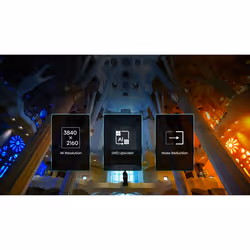 Hisense 85A6BGTUK TV 2.16 m (85") 4K Ultra HD Smart TV Wi-Fi Black 250 cd/m²