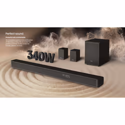 Hisense AX5100G soundbar speaker Black 5.1 channels - Additional view 6