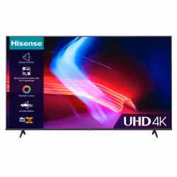 Hisense 58A6KTUK, 147.3 cm (58"), 3840 x 2160 pixels, LED, Smart TV, Wi-Fi, Black