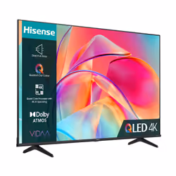 Hisense 55E7KQTUK TV 139.7 cm (55") 4K Ultra HD Smart TV Wi-Fi Black 275 cd/m²