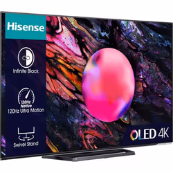 Hisense 65A85NTUK TV 165.1 cm (65") 4K Ultra HD Smart TV Wi-Fi Black, Grey 150 cd/m²