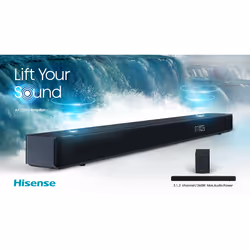 Hisense AX3120G soundbar speaker Black 3.1.2 channels 360 W - Additional view 8