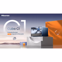 Hisense C1TUK data projector 1600 ANSI lumens UHD 4K (3840x2160) Silver - Additional view 4