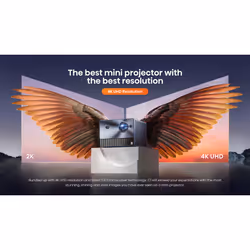 Hisense C1TUK data projector 1600 ANSI lumens UHD 4K (3840x2160) Silver - Additional view 8
