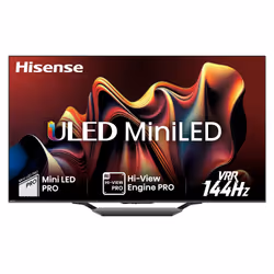 Hisense 55U7NQ, 139.7 cm (55"), 3840 x 2160 pixels, LED, Smart TV, Wi-Fi, Grey