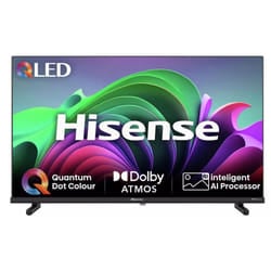 Hisense Smart TV Full HD 32E5NQTUK 32" Ultra HD HDR QLED Freeview TV Black