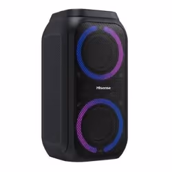 Hisense Party Rocker 160 Party Speaker, 2.0 channels, 160 W, Wired & Wireless, Party speaker, Black, IPX4