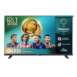 Hisense 32" E5QTUK QLED FHD Smart TV with Freely, 81.3 cm (32"), 1920 x 1080 pixels, QLED, Smart TV, Wi-Fi, Black