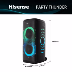 Hisense Party Thunder Party Speaker - Additional view 3