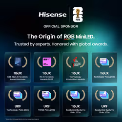 Hisense 75UR8STUK TV 190.5 cm (75") 4K Ultra HD Smart TV Wi-Fi - Additional view 4