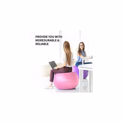 Extra Thick Exercise Ball 55cm 65cm 75cm AntiBurst Gym Ball Swiss Ball with Pump for Yoga Pilates Fitness
