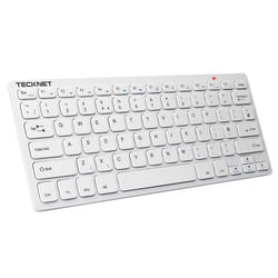 TeckNet 2.4G Wireless Keyboard For Windows 10 / 8 / 7 / Vista / XP and Android Smart TV, Extra Long Battery Life, UK keyboard Layout and...