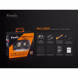 Fenix HM65R ShadowMaster Dual White / Red LED Tactical Headlamp