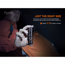 Fenix PD25RSTBK Black Hand flashlight LED - Additional view 5