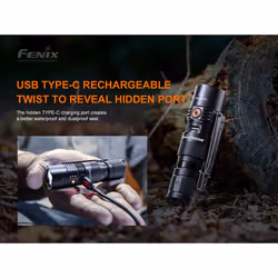 Fenix PD25RSTBK Black Hand flashlight LED - Additional view 8