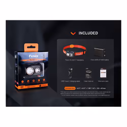 Fenix HL32R-T Rechargeable Running Headlamp Blue