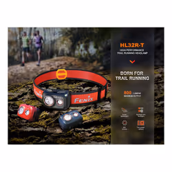 Fenix HL32R-T Rechargeable Running Headlamp Blue