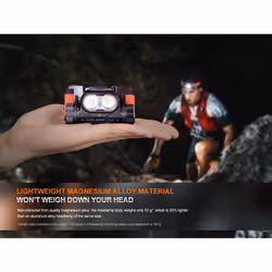Fenix HM65R-T V2.0 Black USB-C Charging 1600 Lumens LED Head Torch