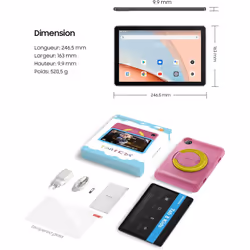 Blackview - Tab 8 Kids WiFi Tablet 4G+64G - Rose
