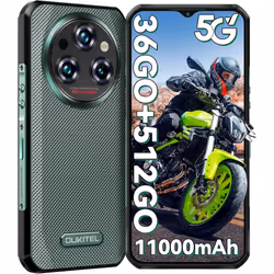 OUKITEL WP35 Pro 5G Unbreakable 36GB (12+24) 512GB - green