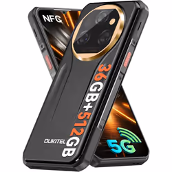OUKITEL WP39 Pro 5G Unbreakable Mobile Phone 36GB+ 512GB - Black