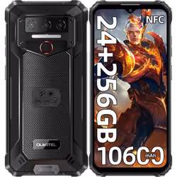 OUKITEL WP23 Plus Unbreakable Mobile Phone 8GB RAM 256GB - Blck