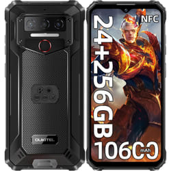 OUKITEL WP23 Plus Unbreakable Mobile Phone 8GB RAM 256GB - Blck