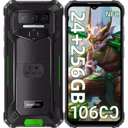 OUKITEL WP23 Plus Unbreakable Mobile Phone 8GB RAM 256GB - Green