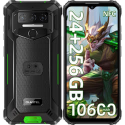 OUKITEL WP23 Plus Unbreakable Mobile Phone 8GB RAM 256GB - Green