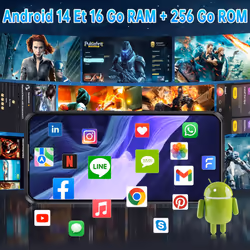 OUKITEL WP52 Unbreakable Phone 4GB 256GB - BLUE