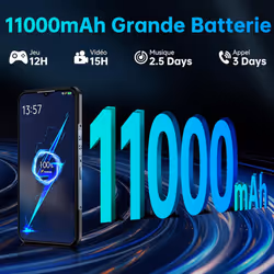 OUKITEL WP35 Unbreakable Android Mobile Phone 8GB 56GB - Grey
