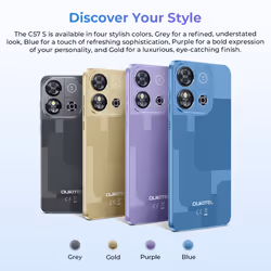 Oukitel C57 S Smartphone 4300mAh Battery, 2GB +64GB - Purple