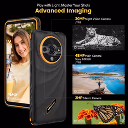Ulefone Armor X31 4G Rugged Phone Android 14 Smartphone 12GB RAM 128GB ROM - Green