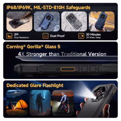 Ulefone Armor X32 Smartphone 12 GB(6GB+6GB)  128 GB,4G Rugged Phone