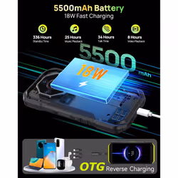 Ulefone Armor X32 Pro 5G Rugged Phone 16GB + 256GB