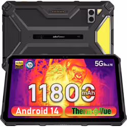 Ulefone Armor Pad 4 Ultra Thermal Imaging 5G Rugged Tablet, 16GB 256GB/2TB Expansion