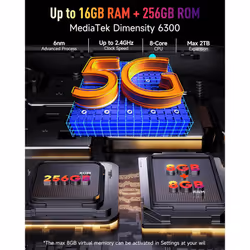 Ulefone Armor Pad 4 Ultra Thermal Imaging 5G Rugged Tablet, 16GB   256GB/2TB Expansion