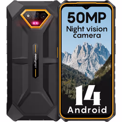 Ulefone Armor X13 Rugged Phone, 6GB+64GB, 50MP Rear Camera, - Orange