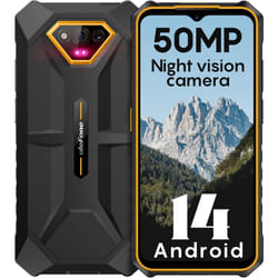 Ulefone Armor X13 Rugged Phone, 6GB+64GB, 50MP Rear Camera, - Orange