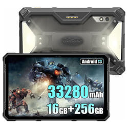 Ulefone Armor PAD 3 Pro Rugged Tablet Android 13, 16GB 256GB 2TB Expand