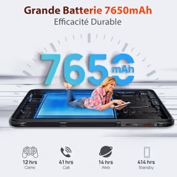 Ulefone Armor Pad Touch Tablet  7650mAh, 64GB/TF 256GB Android 12
