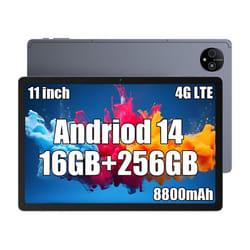 Ulefone Tab A11 Pro Android 14 Touch Tablet, 11 Inch Gaming Tablet, 8GB 128GB - gray