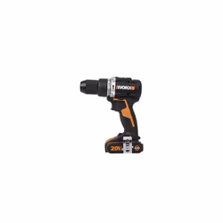WORX WX352 18V (20V MAX) 60Nm Brushless Motor Cordless Combi Hammer Drill with x2 2.0Ah Batteries