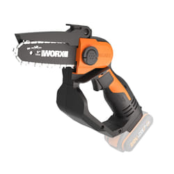 WG324E.9 12cm 20V Cordless Compact Chainsaw - Tool Only, High-Efficiency Motor, Lightweight, Safe Design â No Battery or Charger