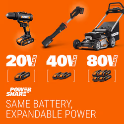 WG324E.9 12cm 20V Cordless Compact Chainsaw - Tool Only, High-Efficiency Motor, Lightweight, Safe Design â No Battery or Charger