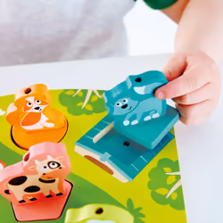 Hape E1614 puzzle Block puzzle Animals - Additional view 4