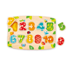 Hape Number Peg Puzzle Shape puzzle 11 pc(s) Education