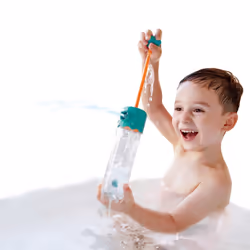 Hape E0210 bath game/toy/sticker Bath toy Blue, Orange, Transparent